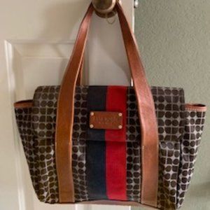 Kate Spade with signature KS pattern